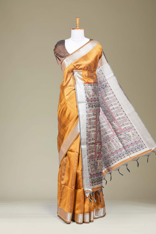 Art Tussar Sarees
