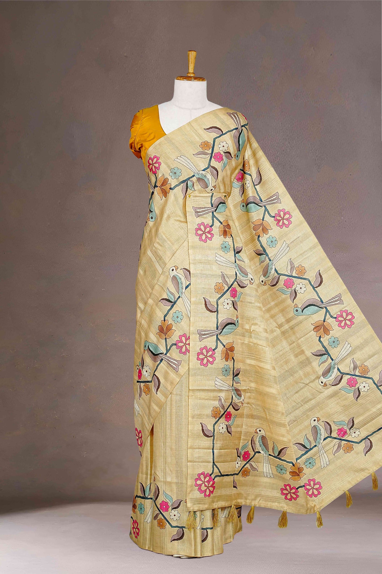 Tussar Saree