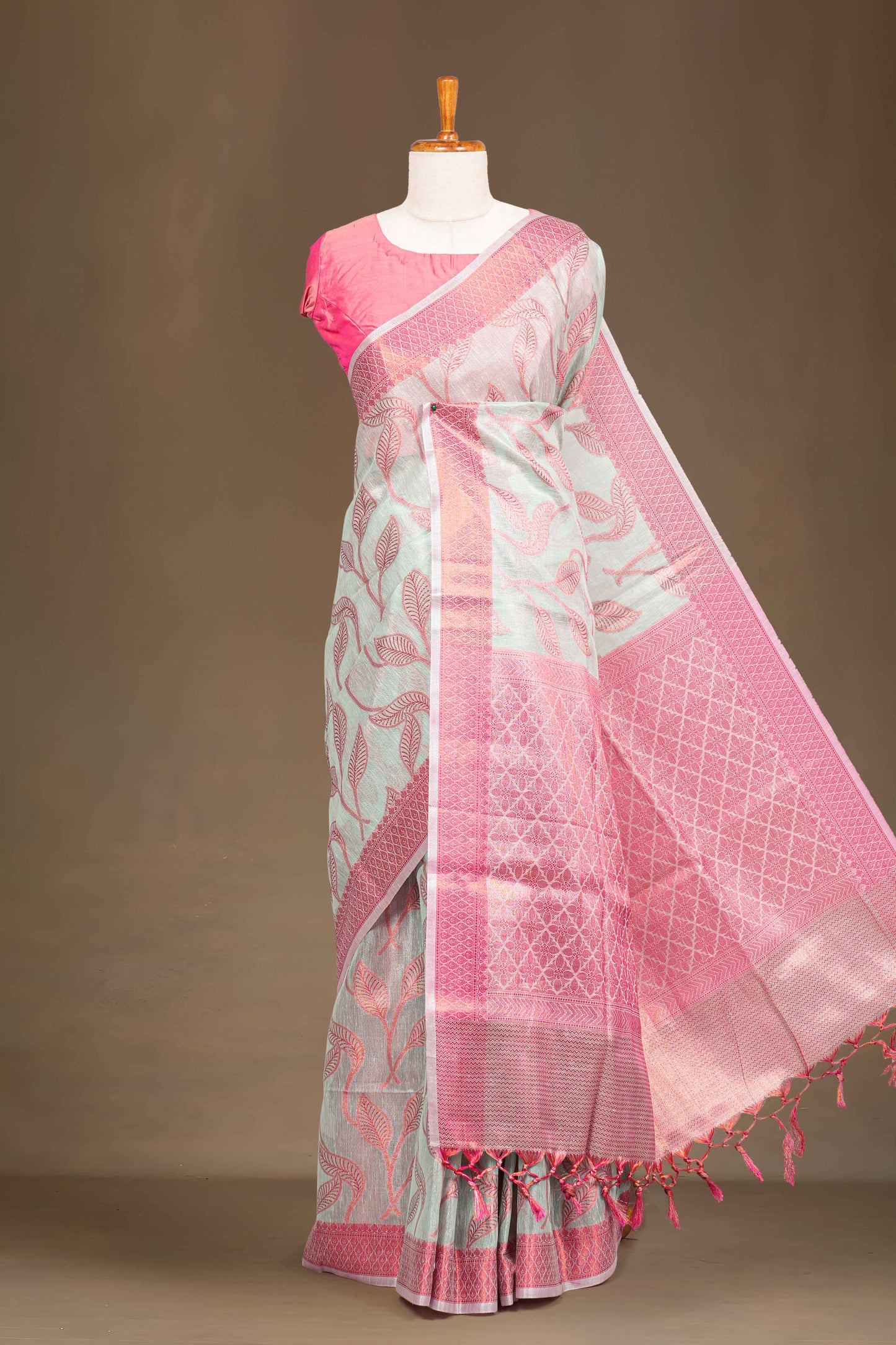Linen Tissue Sarees