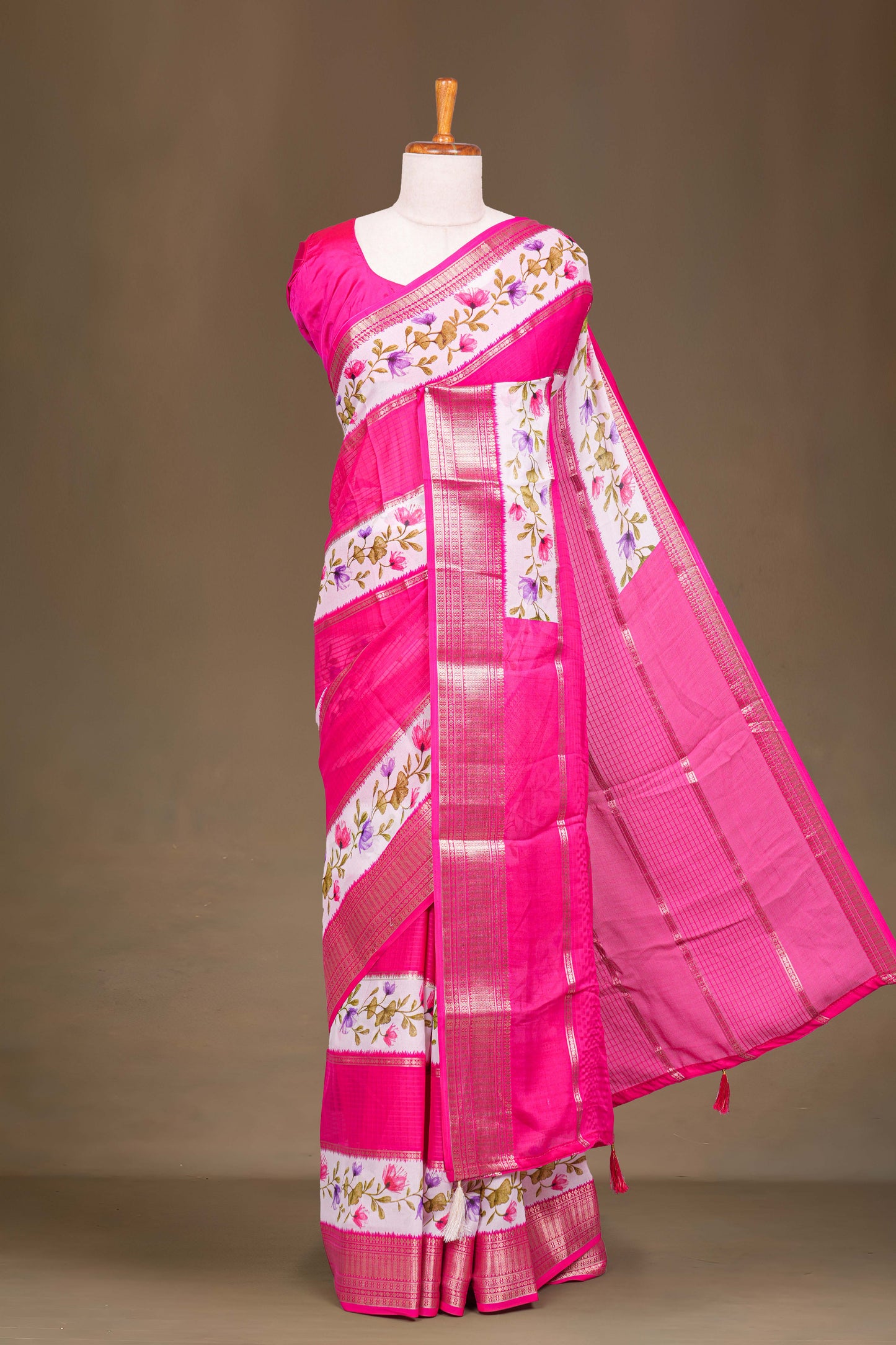 Marsh Mellow Sarees