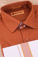 Mens Dhoti Shirt Set