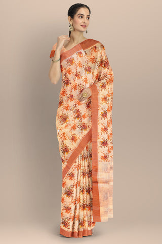 LINEN SAREE Image 2