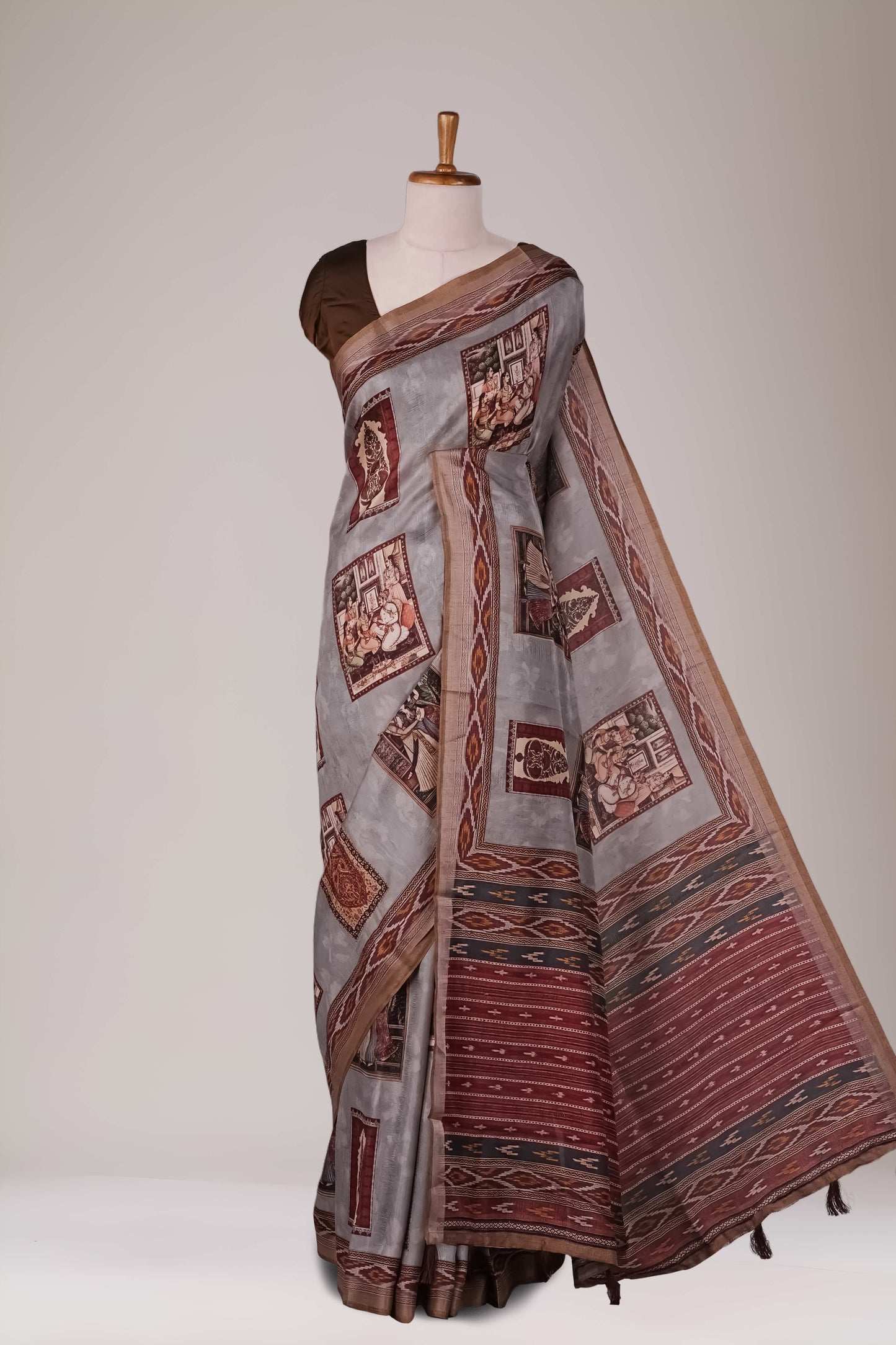 Tussar Saree