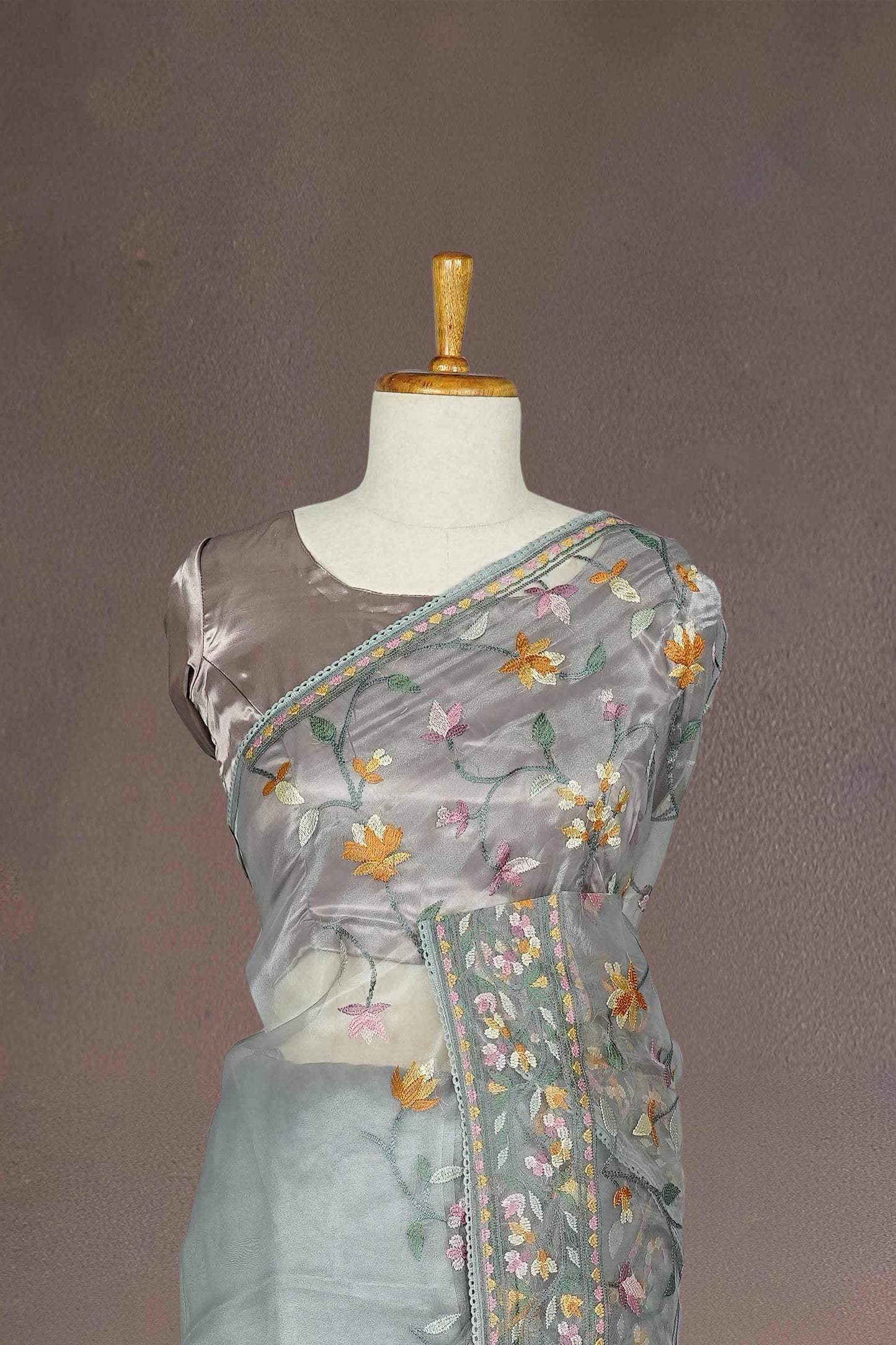 Organza  Sarees