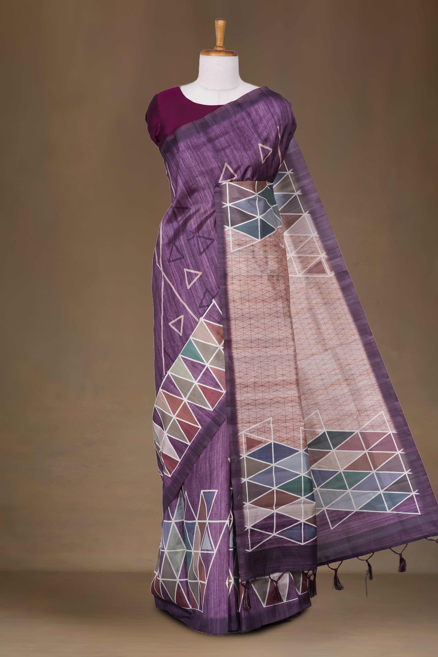 Tussar Cotton