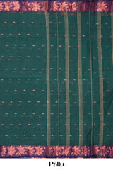 Bengal Cotton Thread Butta With Copper Border