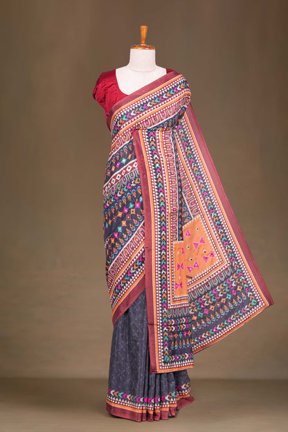 Rajasthani Mirror Work Sarees