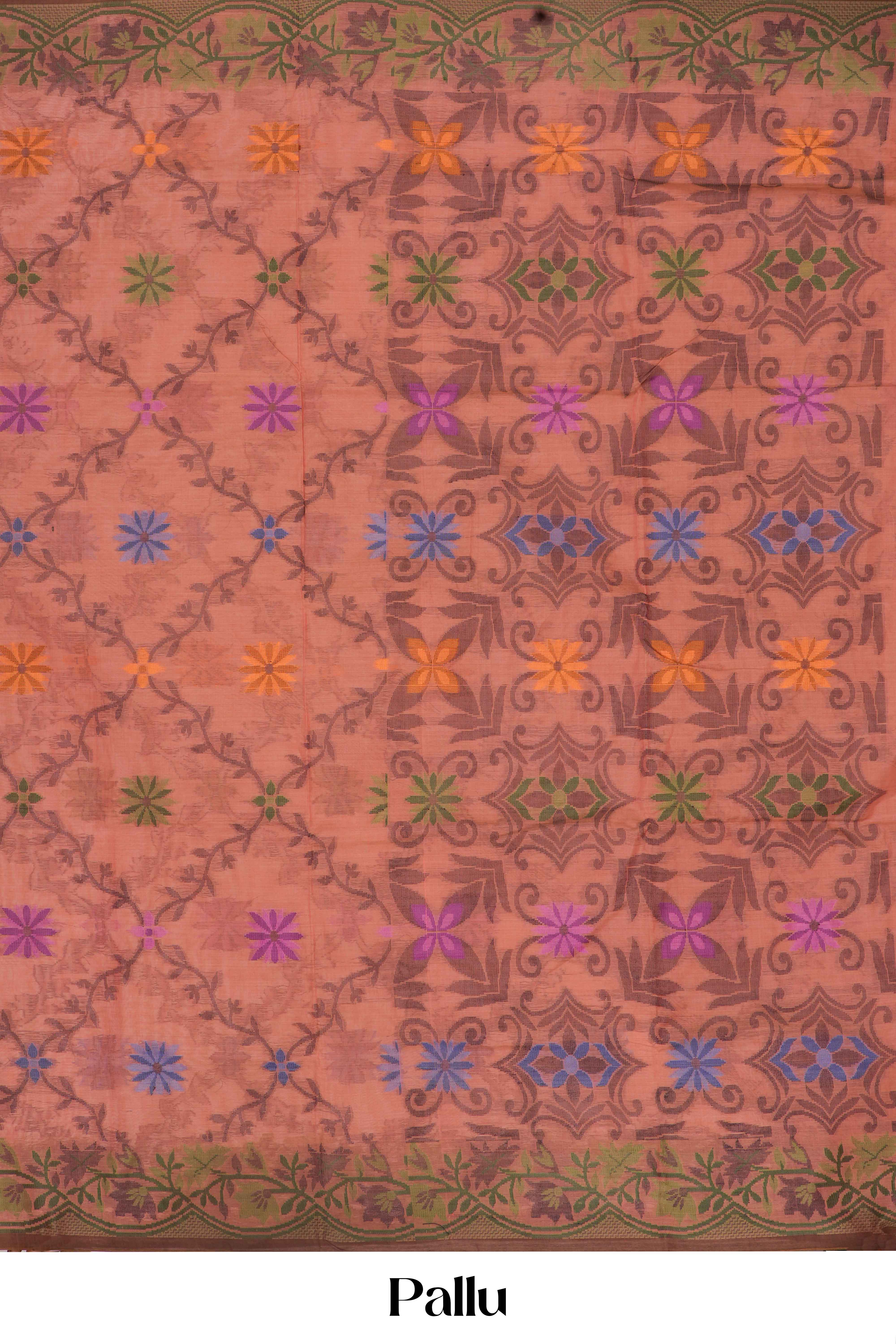 Bengal Cotton With Floral Print