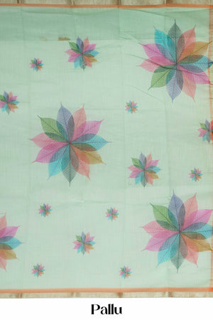 Linen Saree