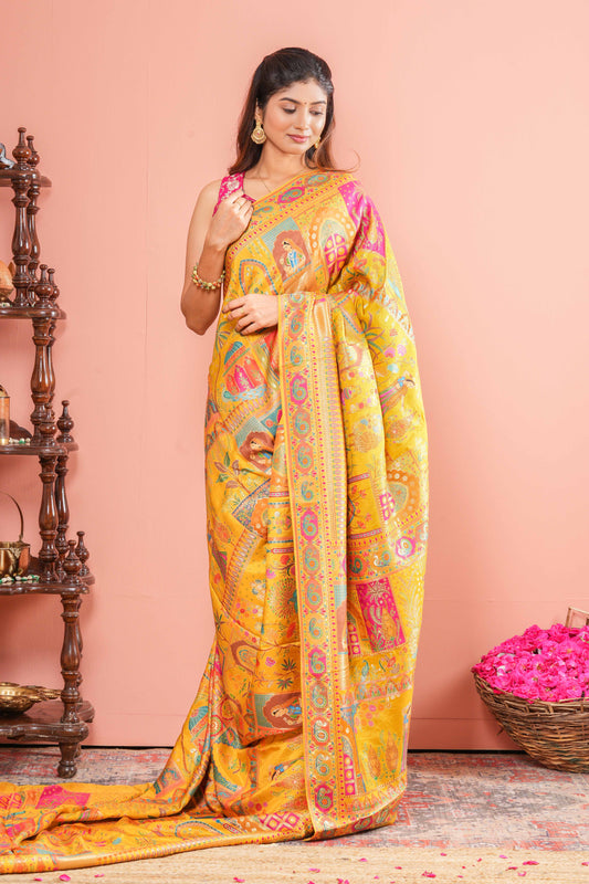 Pure Viscose  Position Print Sarees