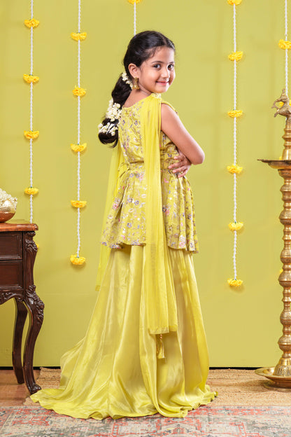 Girl's Sharara Set