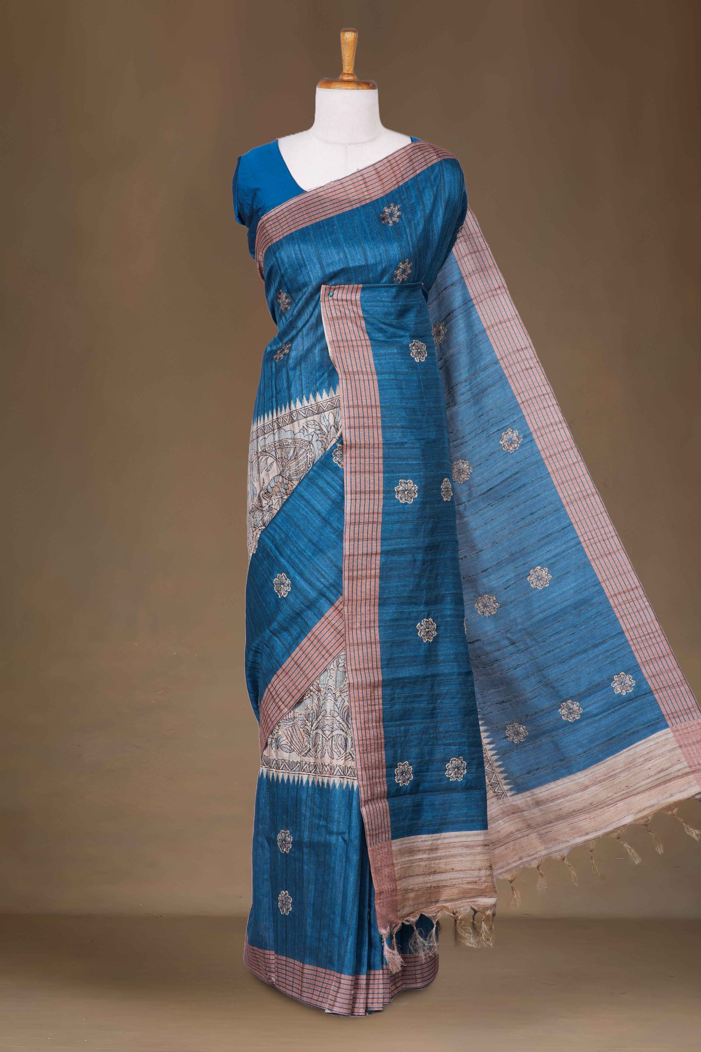 Tussar Cotton
