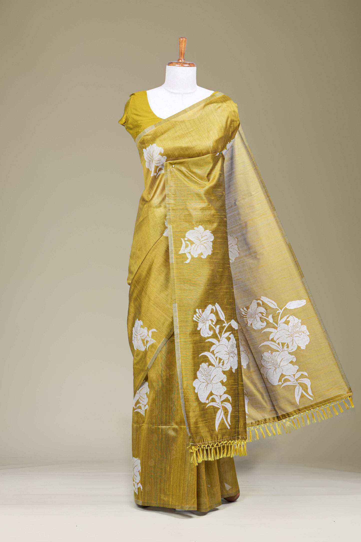 Semi Tussar Sarees