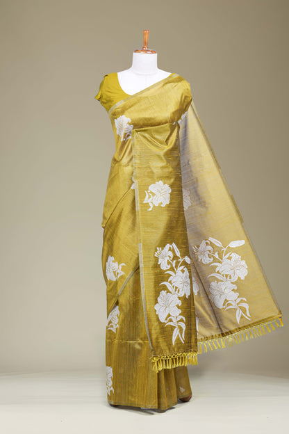 Semi Tussar Sarees