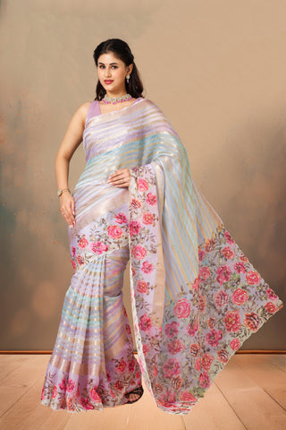 PRINTED SAREES Image 4