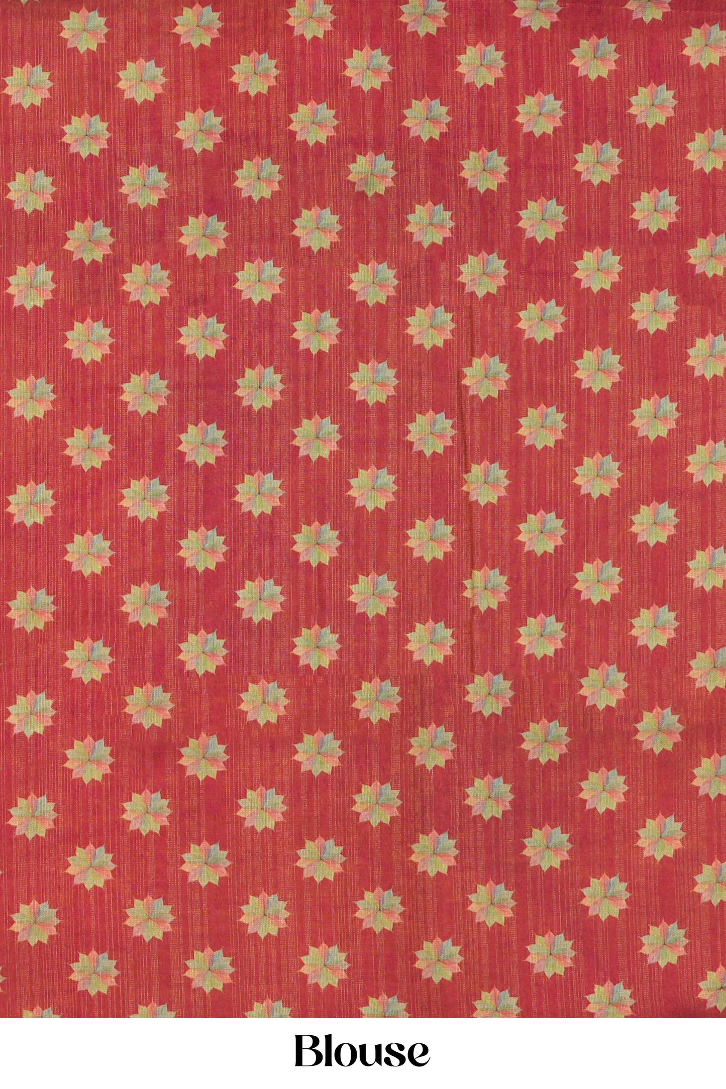 sandal color saree with red blouse
