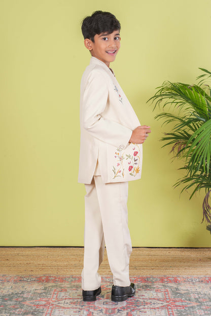 Boy's Coat Suit Set