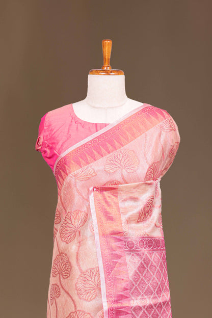 linen Tissue Sarees