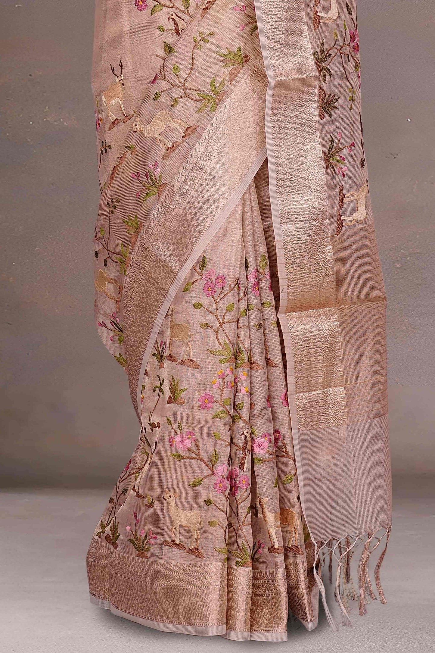 Tissue Sarees
