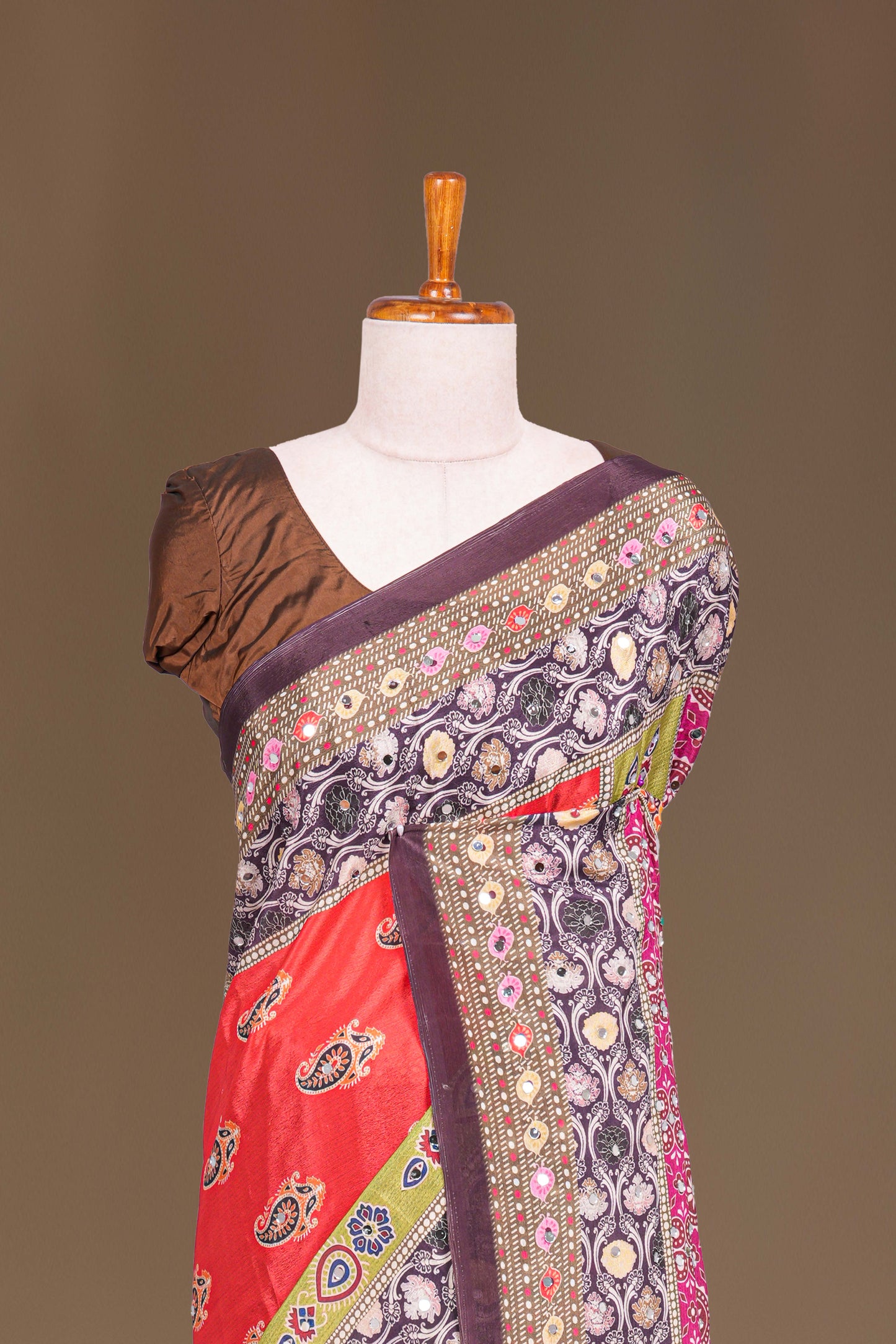 Rajasthani Mirror Work Sarees