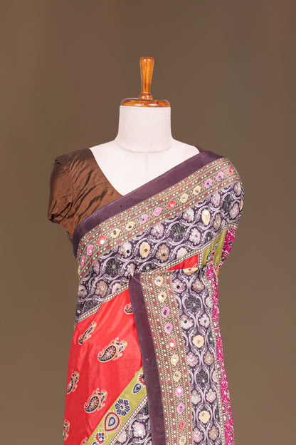 Rajasthani Mirror Work Sarees