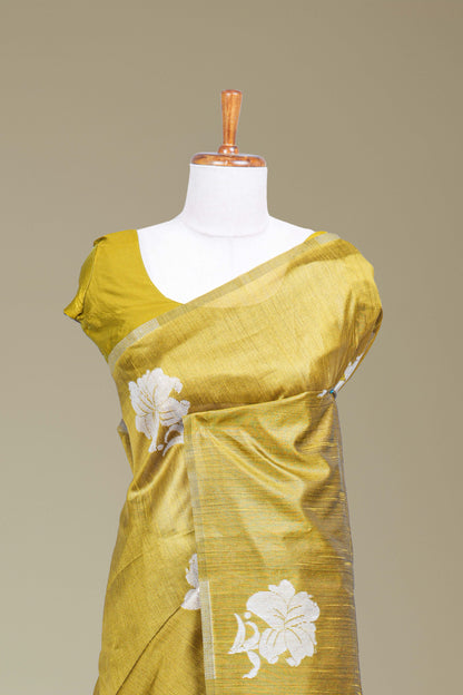 Semi Tussar Sarees