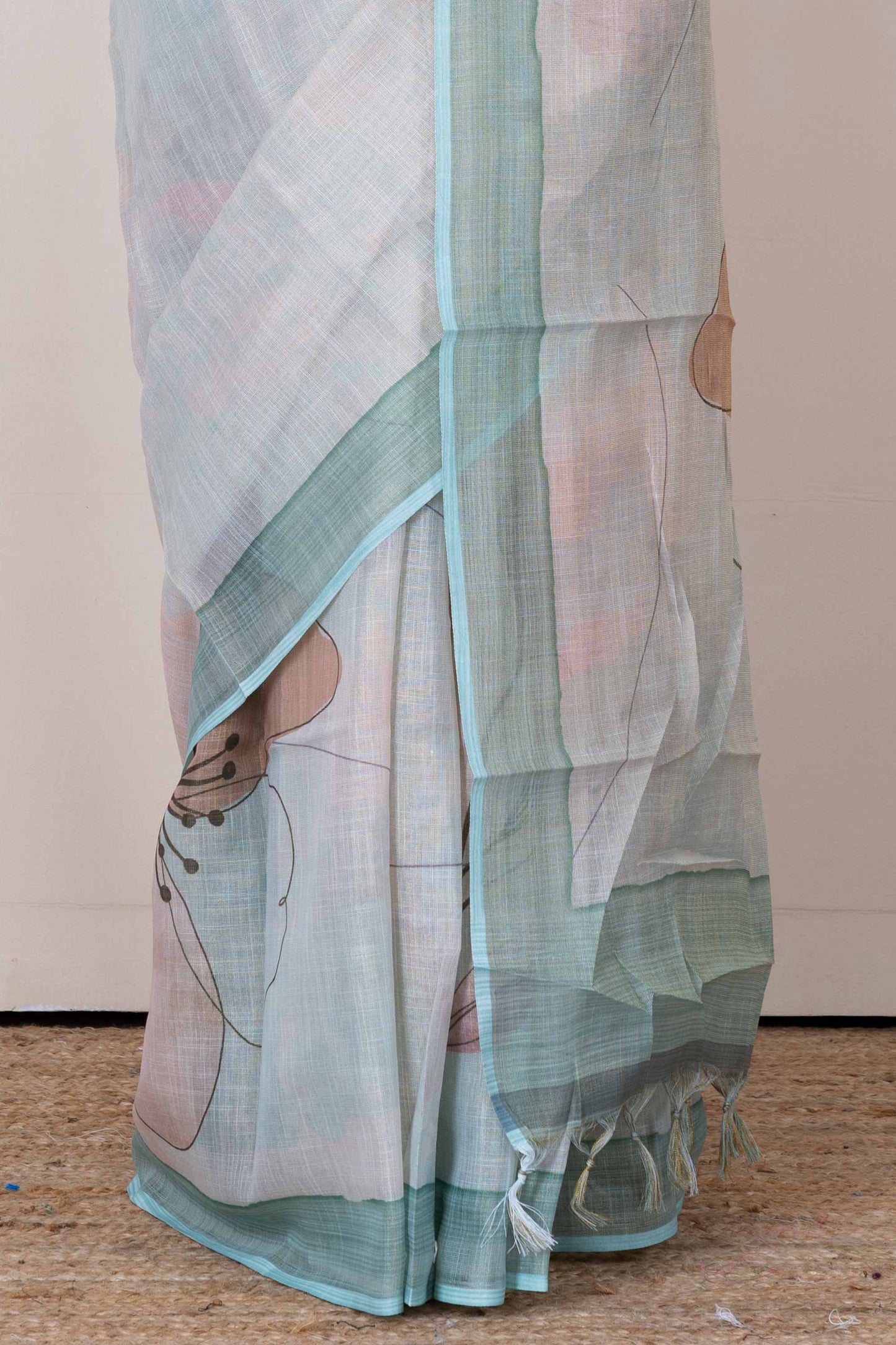 Linen  Cotton Sarees