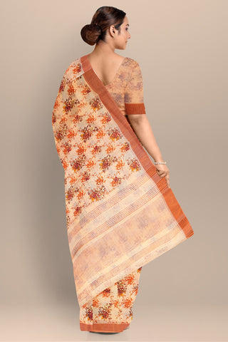 LINEN SAREE Image 3