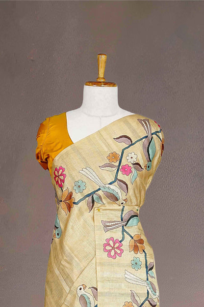 Tussar Saree