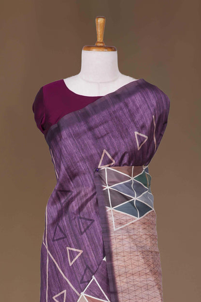 Tussar Cotton