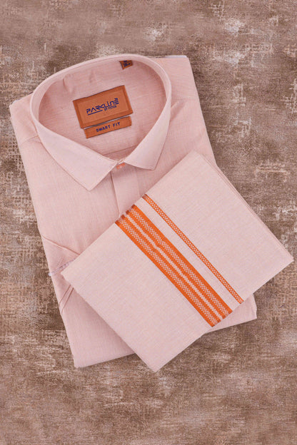 Mens Dhoti Shirt Set
