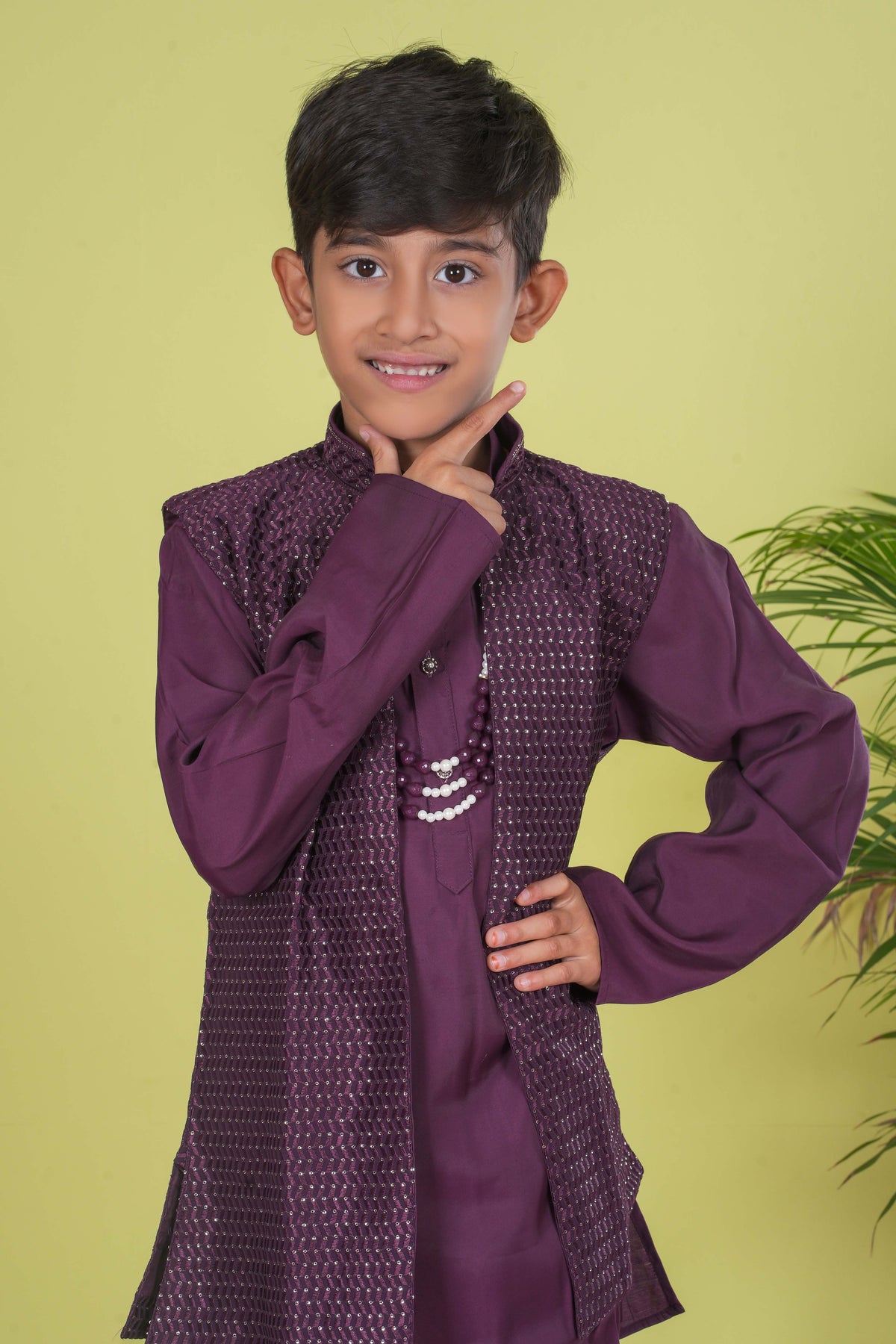 Boy's Sherwani Set