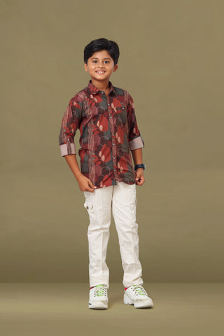 BOYS PANT SHIRT SET Image 1