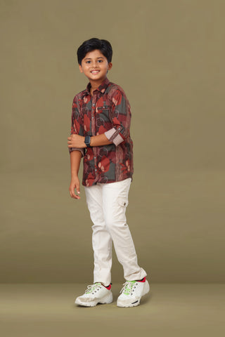 BOYS PANT SHIRT SET Image 2