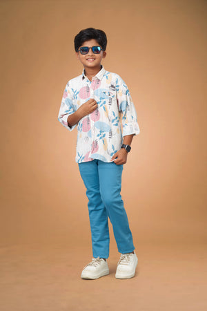 POPCORN PANT SHIRT
