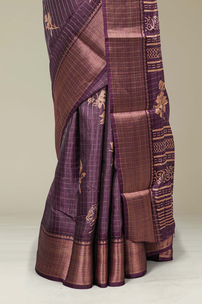 Black Dola Silk Sarees