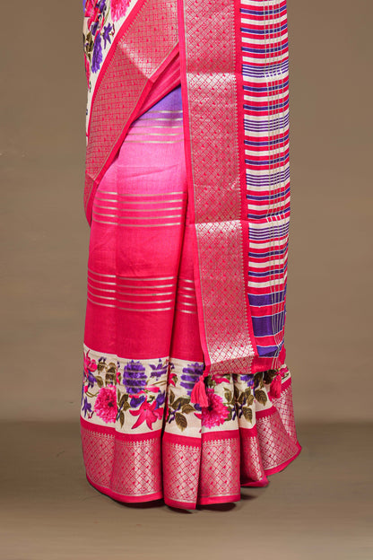 Marsh Mellow Sarees
