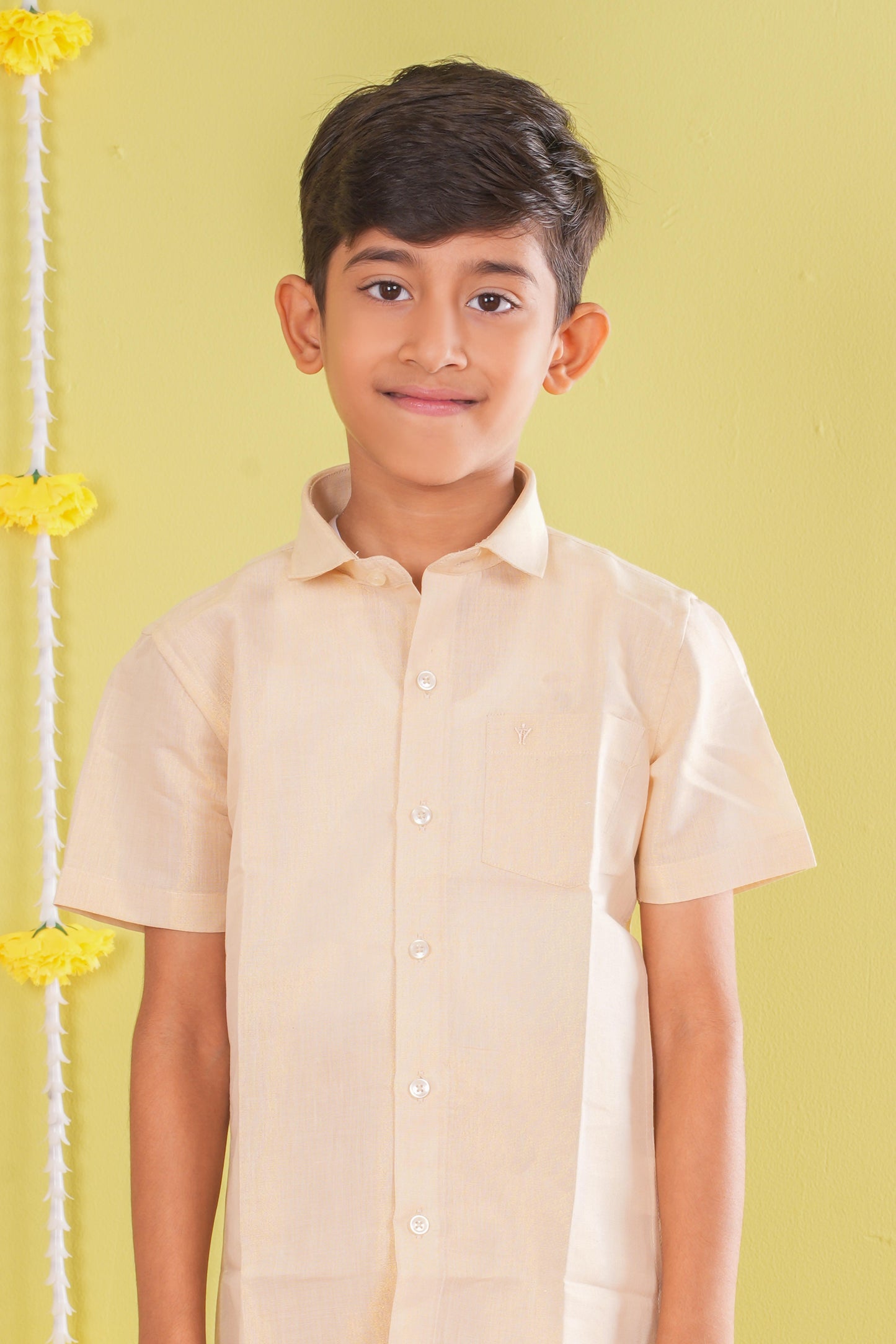 Boy's Dhoti Shirt Set