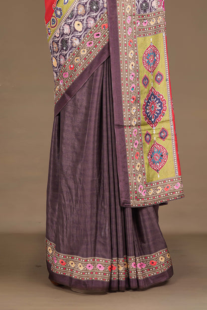 Rajasthani Mirror Work Sarees
