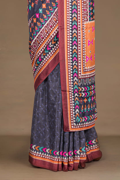 Rajasthani Mirror Work Sarees