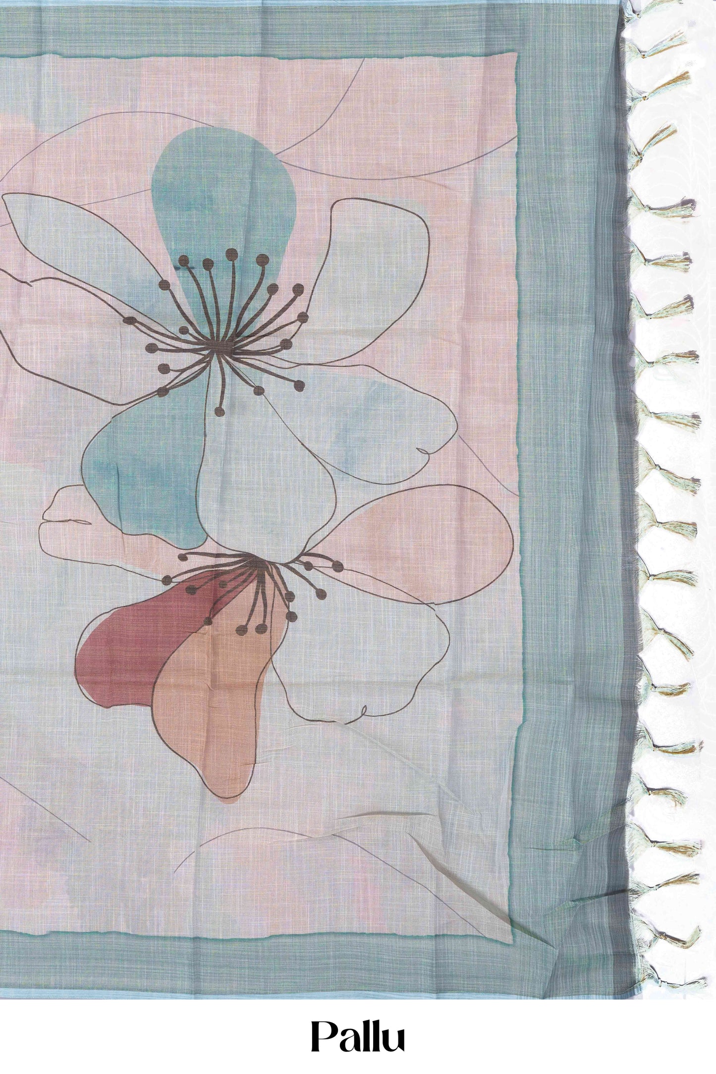 Linen  Cotton Sarees