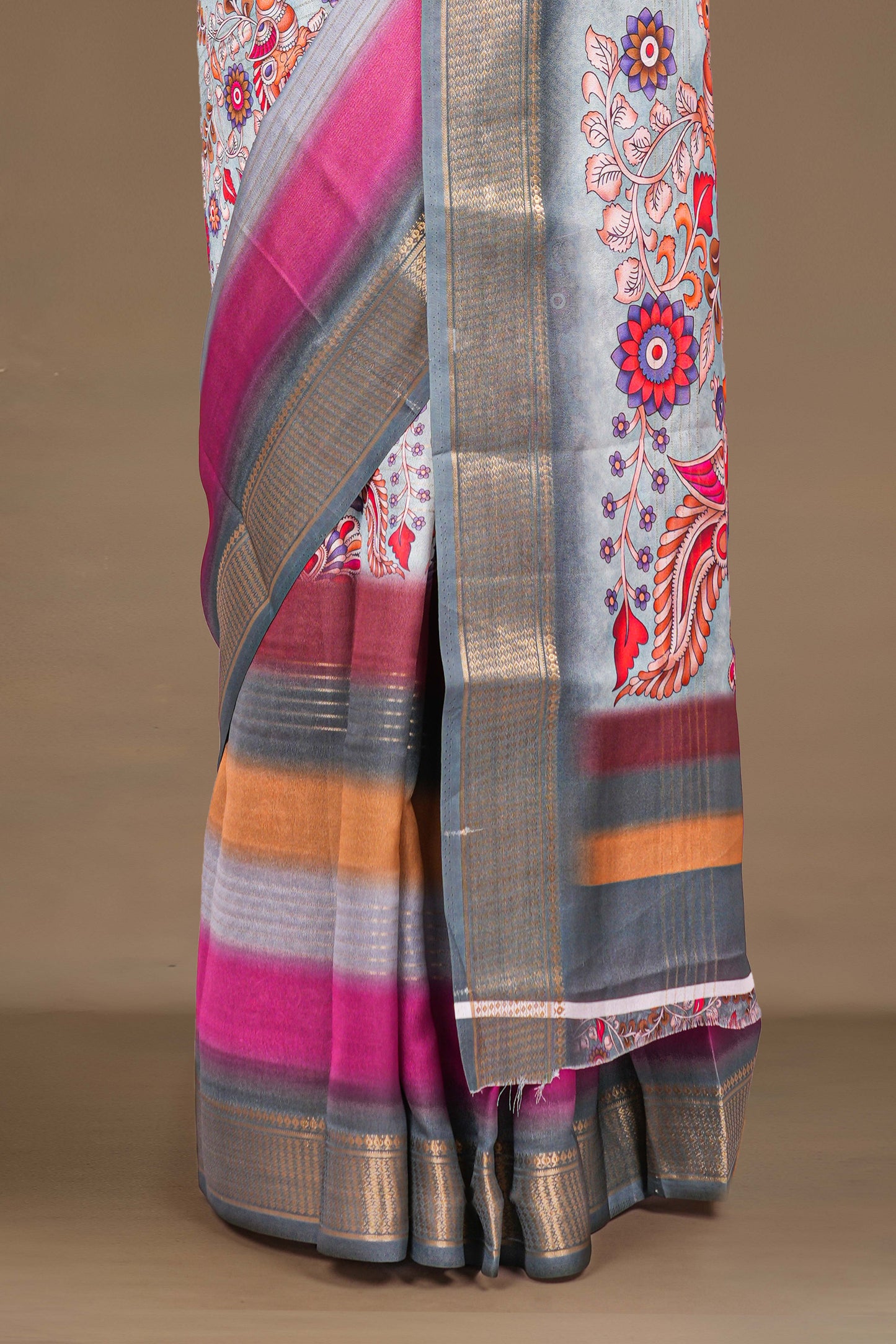 Moss Chiffon Sarees