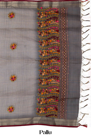 Linen French Knot