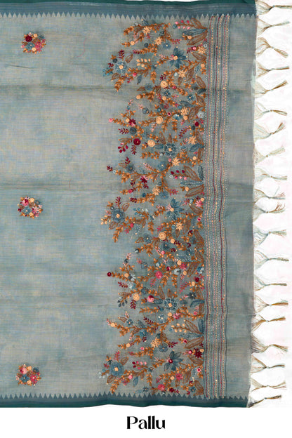 Linen French Knot