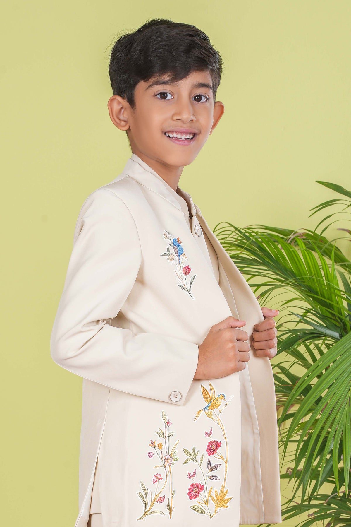 Boy's Coat Suit Set