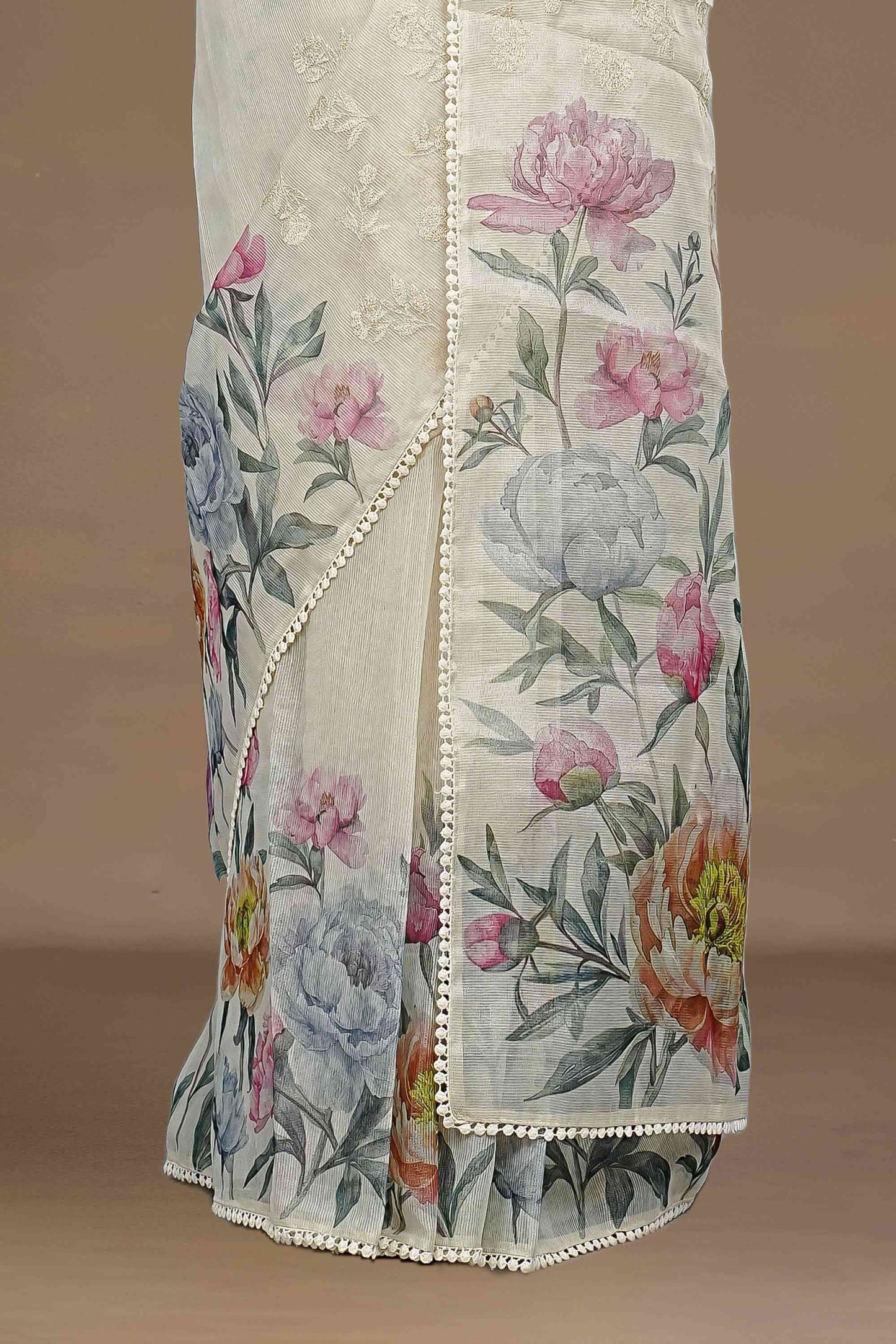 Linen sarees