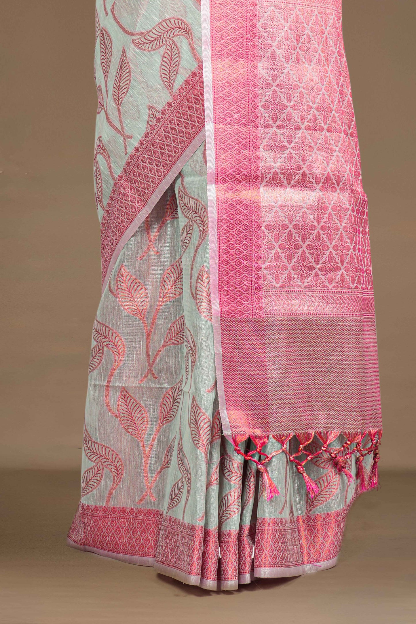 Linen Tissue Sarees