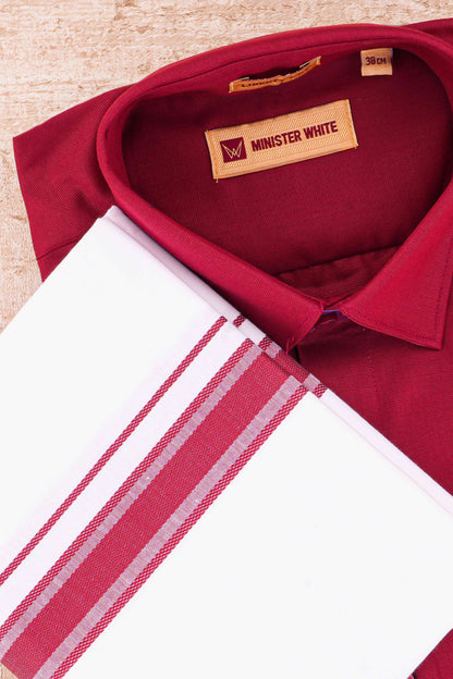 Mens Dhoti Shirt Set