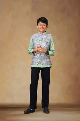 BOYS COAT DIGITAL PRINT Image 1