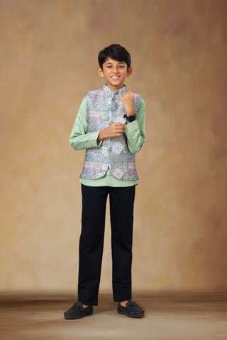 BOYS COAT DIGITAL PRINT Image 2